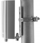 Pole & wall mount bracket for panel antenna with sidetilt