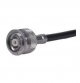 Crimp connector male RP-TNC, CG-C3 - 5.4mm, 0-11GHz