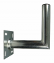 Stahl - Wandhalter galvanisch verzinkt, 25 cm