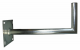 Stahl - Wandhalter galvanisch verzinkt, 55 cm