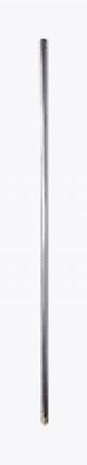 Alu - Rohr mit Mastkappe, 200 cm