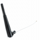2dBi Omni, Tri band swivel antenna, MMCX,with joint