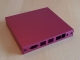 Chassis Indoor fr ALIX & APU mit 3 x LAN, 1 x Seriell, USB, 2 x (RP-)SMA, red