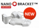 NanoBracket Universal, 90° up/down & sidetilt via ball hinge