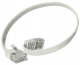 Slim-Line Cat 6 patch cable, U/UTP 7.50 m, white