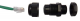 RJ45 Field Installable Feedthru for Outdoor-Chassis, IP68, white
