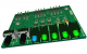 meconet I/O Erweiterung fr APU Boards, I/O Extended - 5 x LEDs, Power- & Reset-Taster
