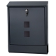 meconet letter box 430x340x90 for wall mounting, anthracite